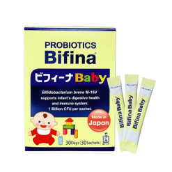 Men vi sinh Bifina Baby cho trẻ em (Hộp 30 gói)