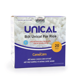 Canxi Cơm Unical Nhật Bản ( Hộp 20 Gói )