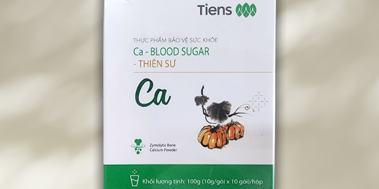 Tác dụng của canxi đường huyết Thiên Sư - Thời Báo Việt