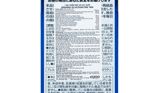 5 dấu hiệu cảnh báo Glucosamine Orihiro thật giả cần lưu ý - Thời Báo Việt