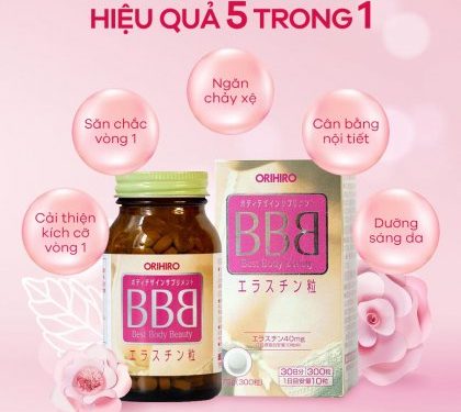 Cách sử dụng viên uống BBB Orihiro đúng chuẩn - Thời Báo Việt